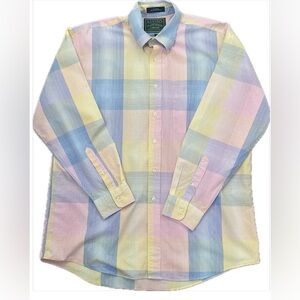 Kevin’s Fine Outdoor Gear & Apparel Men's Long Sleeve Shirt Multicolor Plaid - L